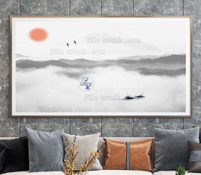 Tải file File tranh hiện đại pha lê gương KF67108 (ảnh gốc) file AI/EPS