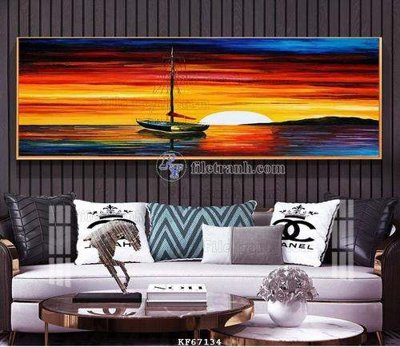 Download file gốc File tranh hiện đại pha lê gương KF67134 (in lụa) cao cấp