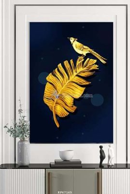 File tranh File tranh hiện đại pha lê gương KF67165 (gốc) in vải canvas