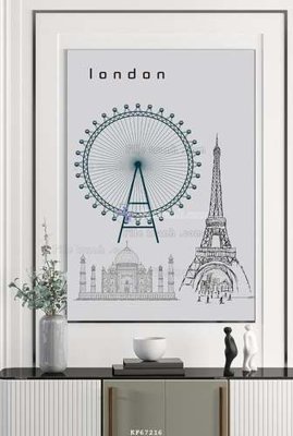 File gốc File tranh hiện đại pha lê gương KF67216 (vector) cho in ấn