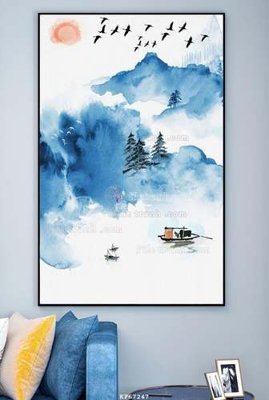 File in trần File tranh hiện đại pha lê gương KF67247 (bản gốc) trời sao