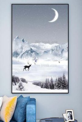 File ảnh File tranh hiện đại pha lê gương KF67255 (gốc) in Hiflex