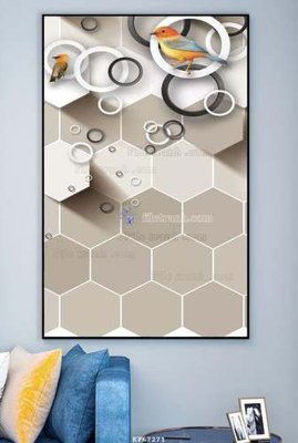 File gốc File tranh hiện đại pha lê gương KF67271 (in tráng gương) nghệ thuật