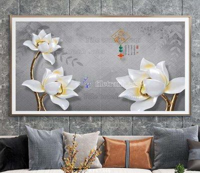 Tải file File tranh hiện đại pha lê gương KF67346 (ảnh gốc) in gạch 3D