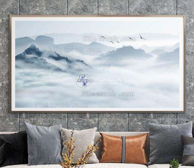 Mua file gốc File tranh hiện đại pha lê gương KF67470 (in ấn) tại Filetranh.com