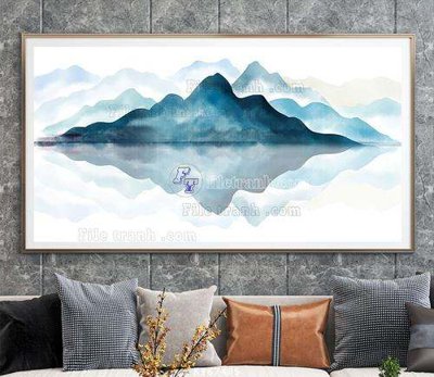 Chi tiết file tranh tráng gương File tranh hiện đại pha lê gương KF67485 (ảnh gốc)