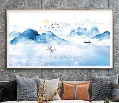 Tệp tin gốc File tranh hiện đại pha lê gương KF67516 (chất lượng cao) File tranh hiện đại pha lê gương KF67516