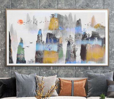 File gốc File tranh hiện đại pha lê gương KF67535 (in tráng gương) ốp tường