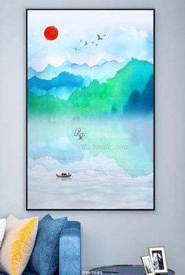 Download file File tranh hiện đại pha lê gương KF67593 (gốc) in mica đèn LED