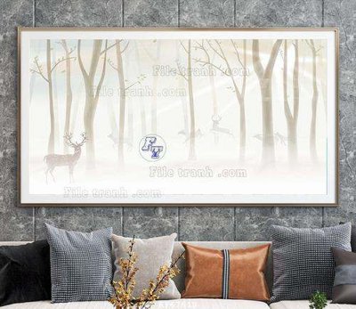 Tải file gốc File tranh hiện đại pha lê gương KF67610 (bản PSD) đầy đủ layer