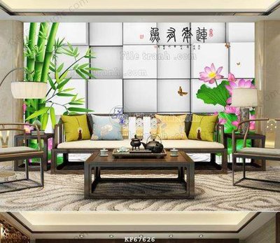 File tranh File tranh hiện đại pha lê gương KF67626 (ảnh gốc) in trần nhà