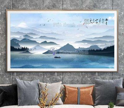 File gốc File tranh hiện đại pha lê gương KF67648 (dành cho trang trí nội thất)