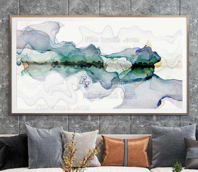 Tải file File tranh hiện đại pha lê gương KF67662 (gốc) làm file quảng cáo