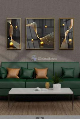 Hình ảnh file gốc File tranh hiện đại pha lê gương KF67708 (chất lượng cao)