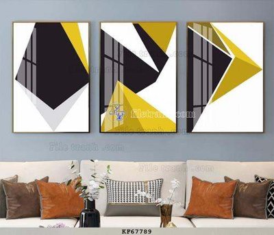 Tải file gốc File tranh hiện đại pha lê gương KF67789 (để in lụa)