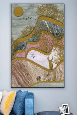 File tranh File tranh hiện đại pha lê gương KF67803 (gốc) in trên kính