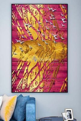 File gốc File tranh hiện đại pha lê gương KF67820 (PNG) chất lượng cao