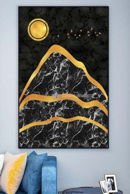 File gốc File tranh hiện đại pha lê gương KF67821 (PSD/TIFF) độ phân giải cao