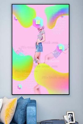 File tranh File tranh hiện đại pha lê gương KF67958 (bản gốc) in canvas