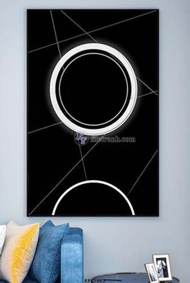 File in mica File tranh hiện đại pha lê gương KF67963 (bản gốc) sắc sảo