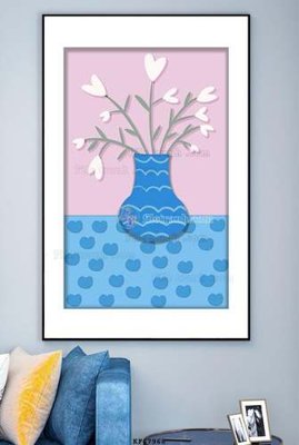 File tranh File tranh hiện đại pha lê gương KF67968 (bản gốc) treo tường