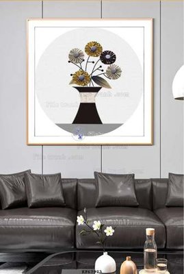 File gốc File tranh hiện đại pha lê gương KF67973 (ảnh chi tiết) để in trần