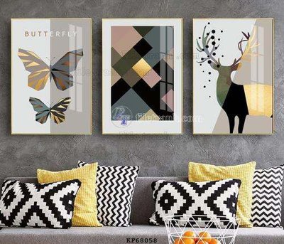 Tải file tranh File tranh hiện đại pha lê gương KF68058 (ảnh gốc) ngay