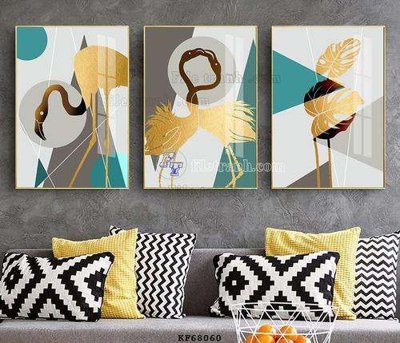 File tranh File tranh hiện đại pha lê gương KF68060 (gốc) in backlit film