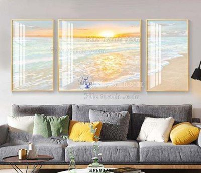 Tải file File tranh hiện đại pha lê gương KF68078 (gốc) in tranh tráng gương