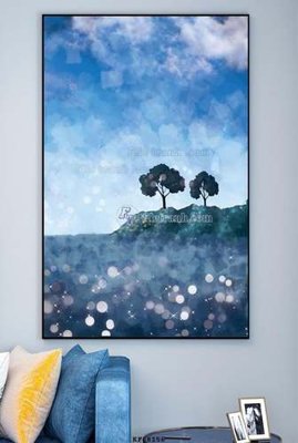 File gốc File tranh hiện đại pha lê gương KF68156 (in mica) làm bảng hiệu