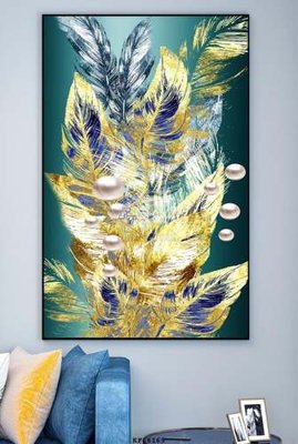 File gốc File tranh hiện đại pha lê gương KF68169 (AI/EPS) cho in ấn