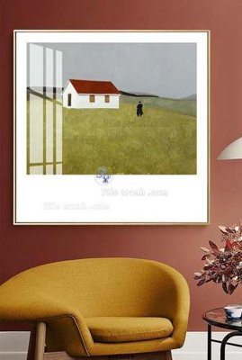 File gốc File tranh hiện đại pha lê gương KF68218 (PSD/TIFF) độ phân giải cao