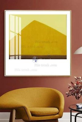 File gốc File tranh hiện đại pha lê gương KF68219 (in mica) làm bảng hiệu