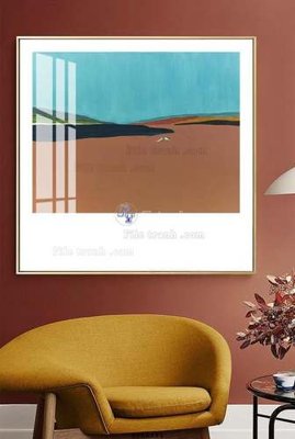 File gốc File tranh hiện đại pha lê gương KF68231 (in 3D) nghệ thuật