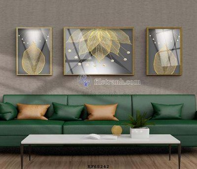 Tải file File tranh hiện đại pha lê gương KF68242 (PSD) cho in ấn quảng cáo