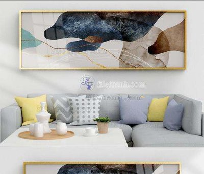 File tranh PSD File tranh hiện đại pha lê gương KF68271 chất lượng cao