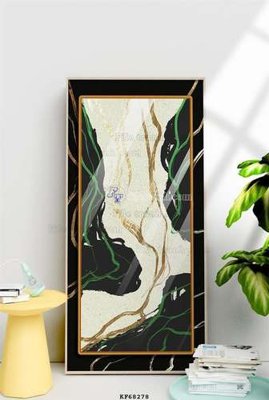 File gốc File tranh hiện đại pha lê gương KF68278 (bản quyền) cho in ấn