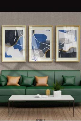 File gốc File tranh hiện đại pha lê gương KF68299 (in lụa) tranh mã đáo