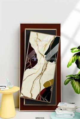 Chi tiết file gốc File tranh hiện đại pha lê gương KF68338 (cho in tráng gương)