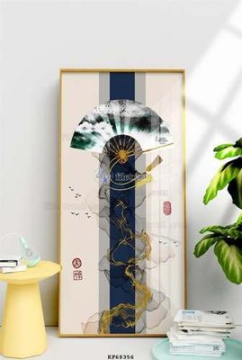 File gốc File tranh hiện đại pha lê gương KF68356 (in lụa) hoa văn cổ điển