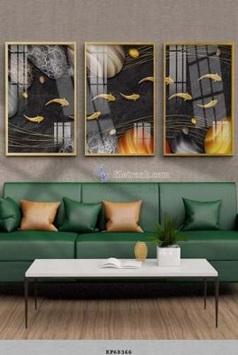 File gốc File tranh hiện đại pha lê gương KF68366 (ảnh rõ nét) để in