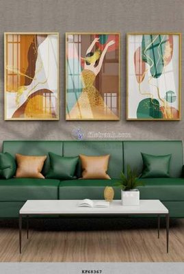 File tranh File tranh hiện đại pha lê gương KF68367 (ảnh gốc) cho in ấn kỹ thuật số