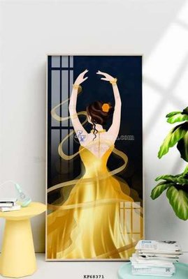 File gốc File tranh hiện đại pha lê gương KF68371 (PNG) chất lượng cao