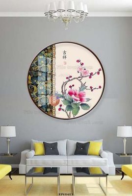 File gốc File tranh hiện đại pha lê gương KF68403 (in ấn) không giới hạn