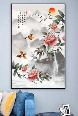 Tải file File tranh hiện đại pha lê gương KF68431 (gốc) làm file thiết kế