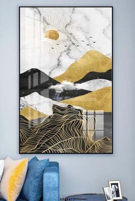 Tải file gốc File tranh hiện đại pha lê gương KF68477 (để in lụa)