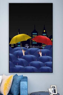 File PSD File tranh hiện đại pha lê gương KF68488 (bản gốc) độ phân giải cao