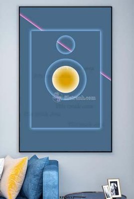 File in ấn chuyên nghiệp File tranh hiện đại pha lê gương KF68532 (file gốc)