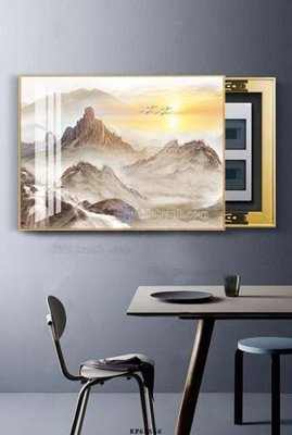 File gốc File tranh hiện đại pha lê gương KF68556 (in 3D) nghệ thuật