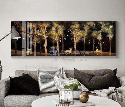 File gốc File tranh hiện đại pha lê gương KF68604 (cho in 3D) độc đáo